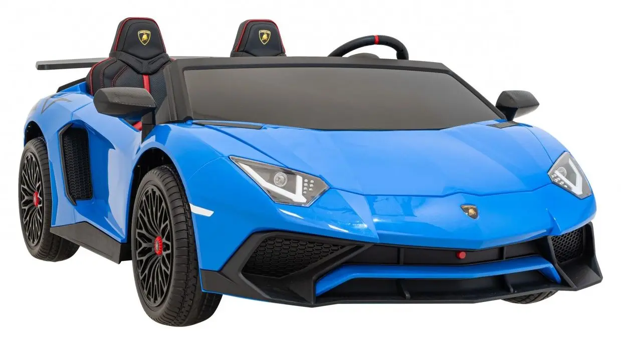 Masinuta electrica Ramiz Lamborghini Aventador SV (Blue)