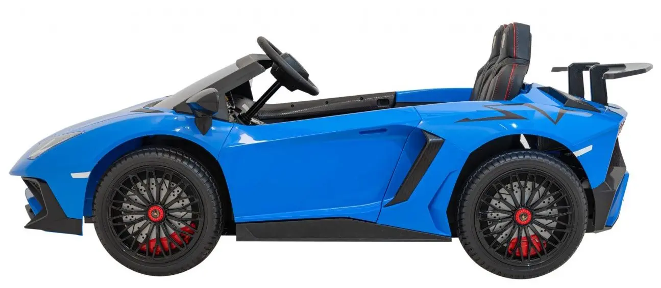 Masinuta electrica Ramiz Lamborghini Aventador SV (Blue)