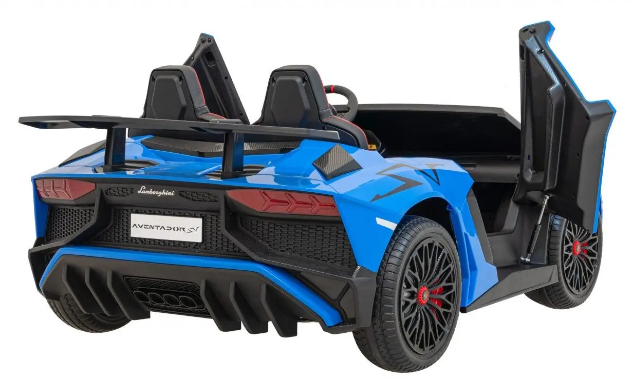 Masinuta electrica Ramiz Lamborghini Aventador SV (Blue)