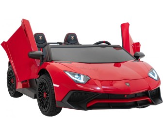 Masinuta electrica Ramiz Lamborghini Aventador SV (Red)