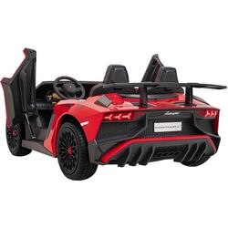 Masinuta electrica Ramiz Lamborghini Aventador SV (Red) Thumb