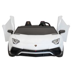Masinuta electrica Ramiz Lamborghini Aventador SV (White) Thumb