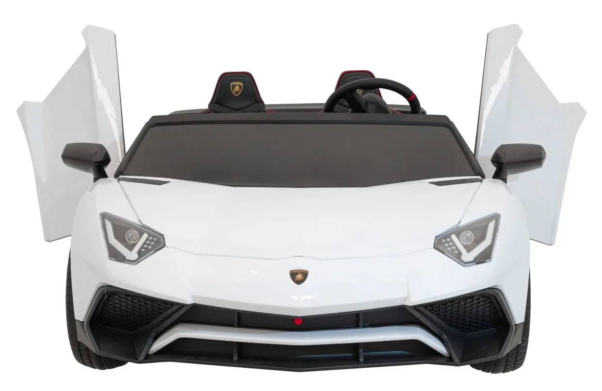 Masinuta electrica Ramiz Lamborghini Aventador SV (White)
