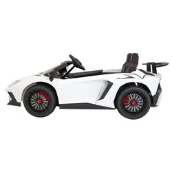 Masinuta electrica Ramiz Lamborghini Aventador SV (White) Thumb