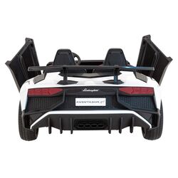 Masinuta electrica Ramiz Lamborghini Aventador SV (White) Thumb
