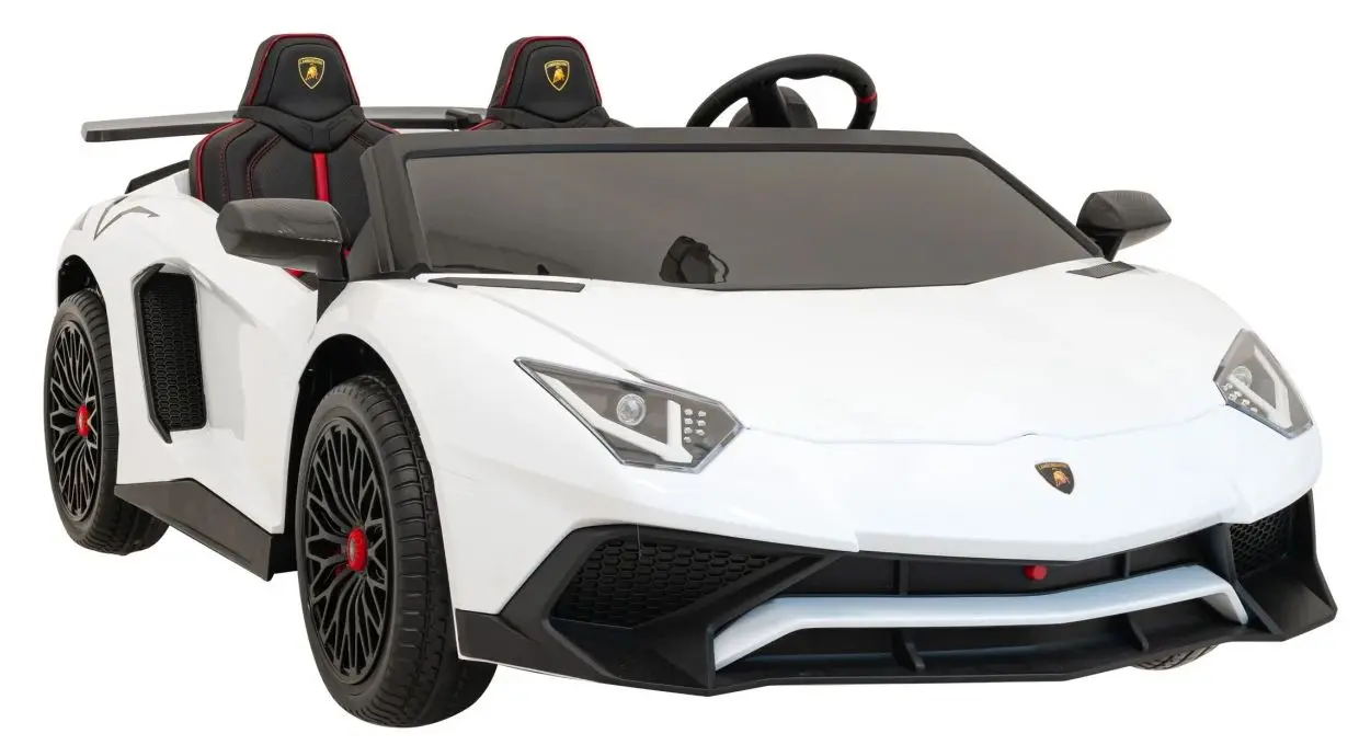 Masinuta electrica Ramiz Lamborghini Aventador SV (White)