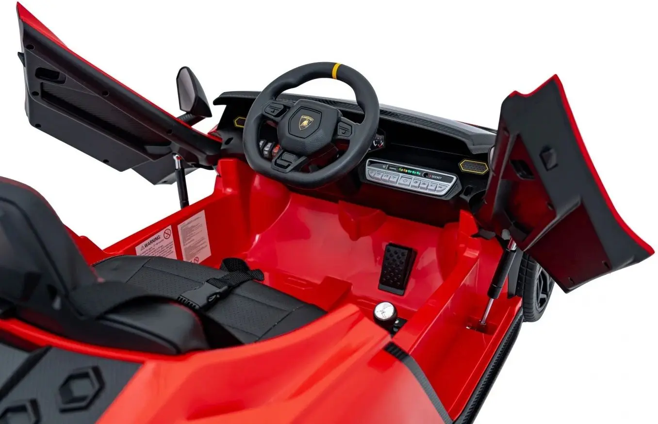 Masinuta electrica Ramiz Lamborghini Invencible (Red)