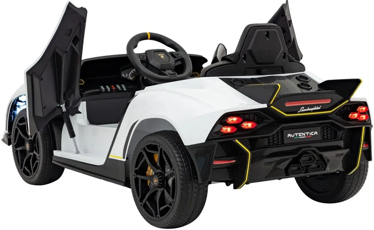 Masinuta electrica Ramiz Lamborghini Invencible (White)