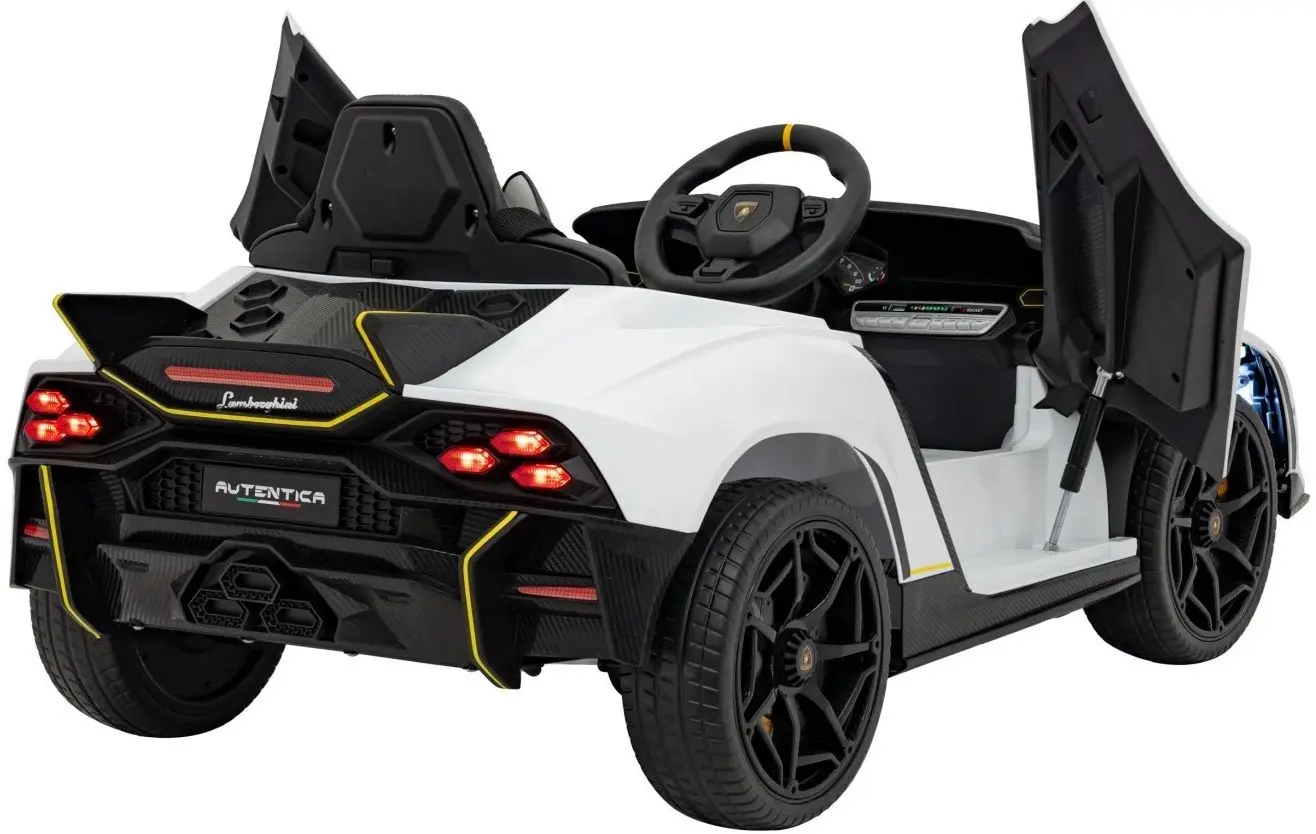 Masinuta electrica Ramiz Lamborghini Invencible (White)