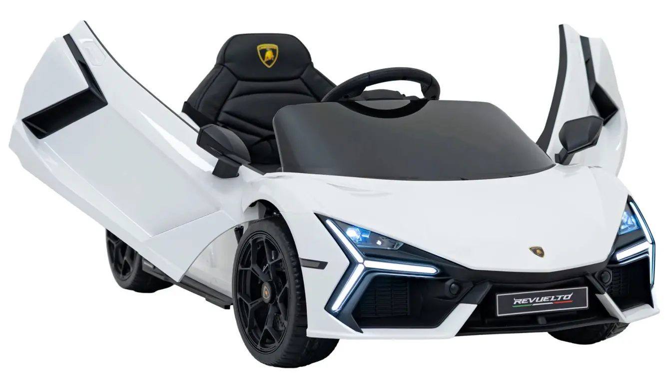 Masinuta electrica Ramiz Lamborghini Revuelto (White)