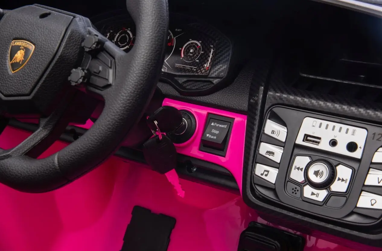 Masinuta electrica Ramiz Lamborghini Revuelto XL Strong (Pink)