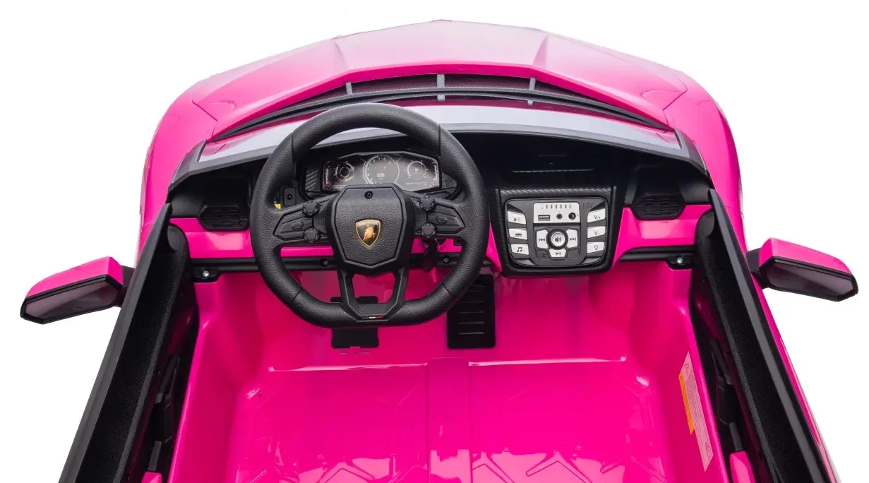 Masinuta electrica Ramiz Lamborghini Revuelto XL Strong (Pink)