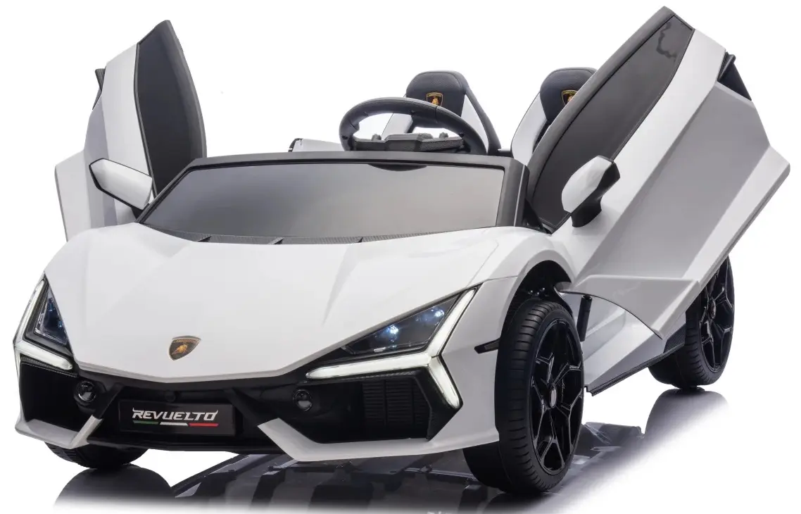 Masinuta electrica Ramiz Lamborghini Revuelto XL Strong (White)