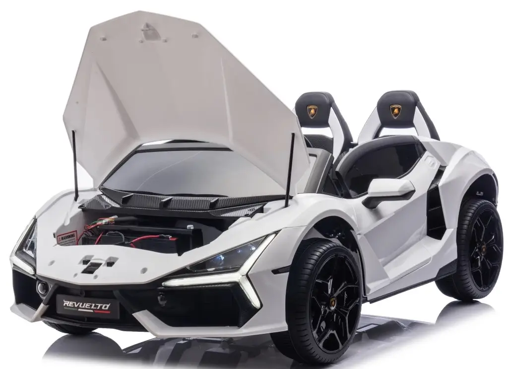 Masinuta electrica Ramiz Lamborghini Revuelto XL Strong (White)
