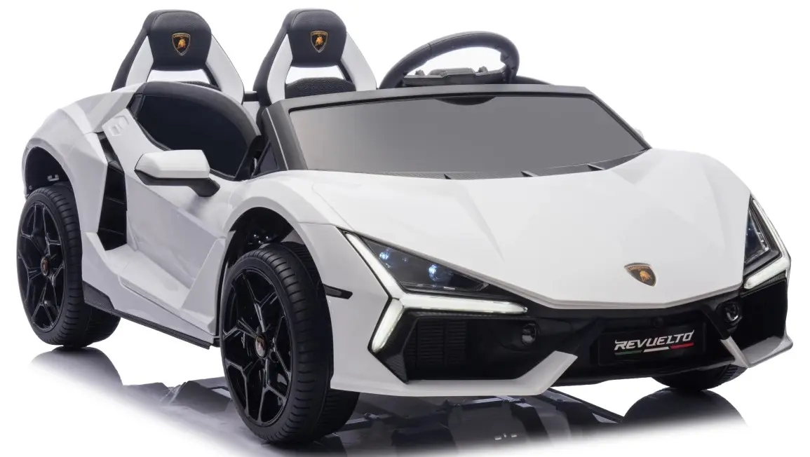 Masinuta electrica Ramiz Lamborghini Revuelto XL Strong (White)