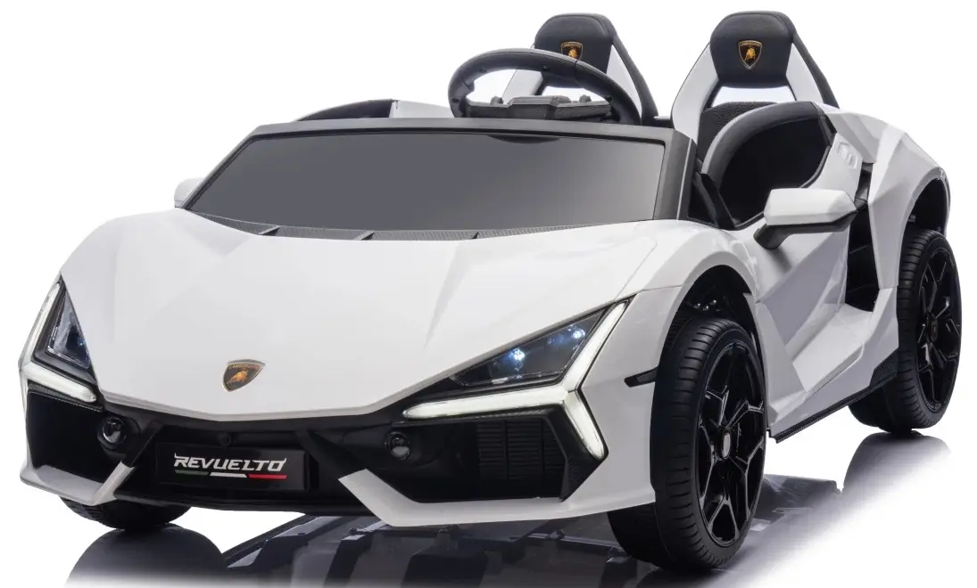 Masinuta electrica Ramiz Lamborghini Revuelto XL Strong (White)