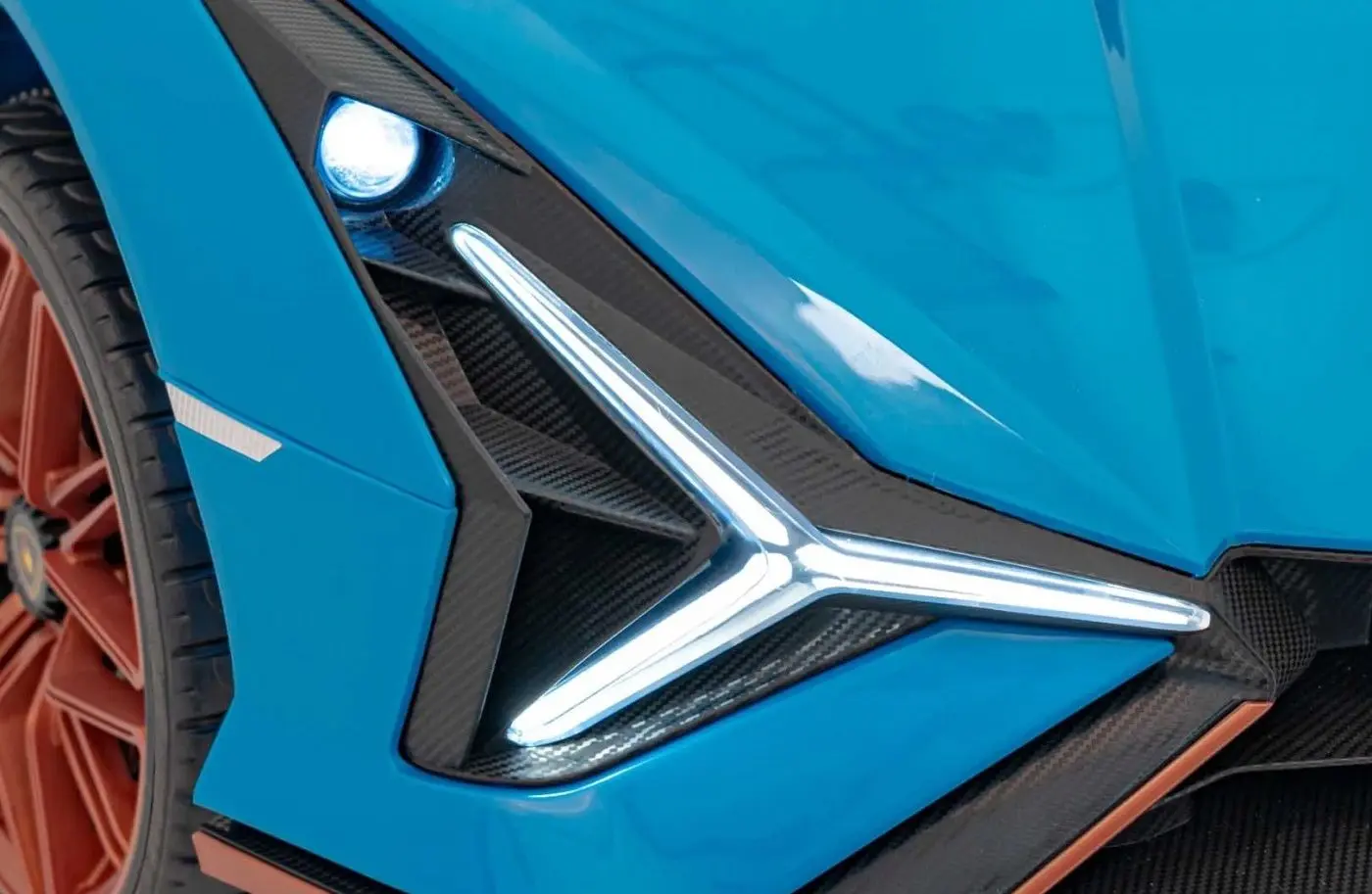 Электромобиль Ramiz Lamborghini Sian (Blue) - 12