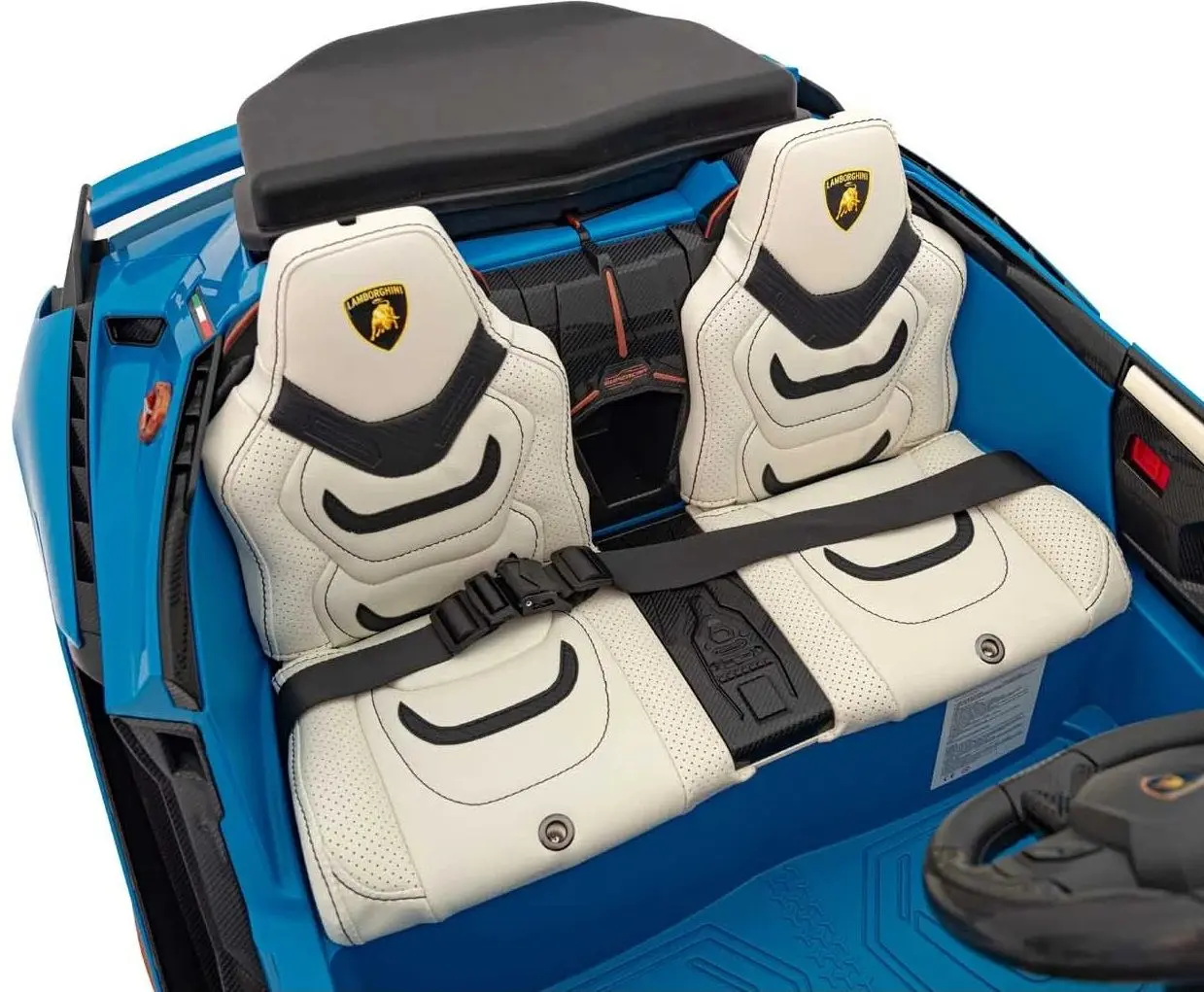 Электромобиль Ramiz Lamborghini Sian (Blue) - 8