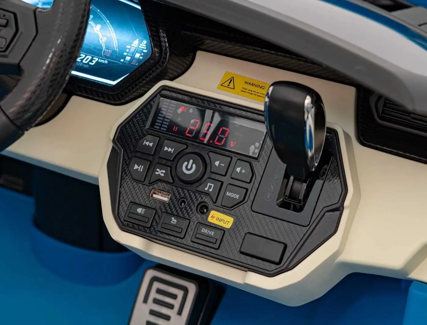 Электромобиль Ramiz Lamborghini Sian (Blue) - 7