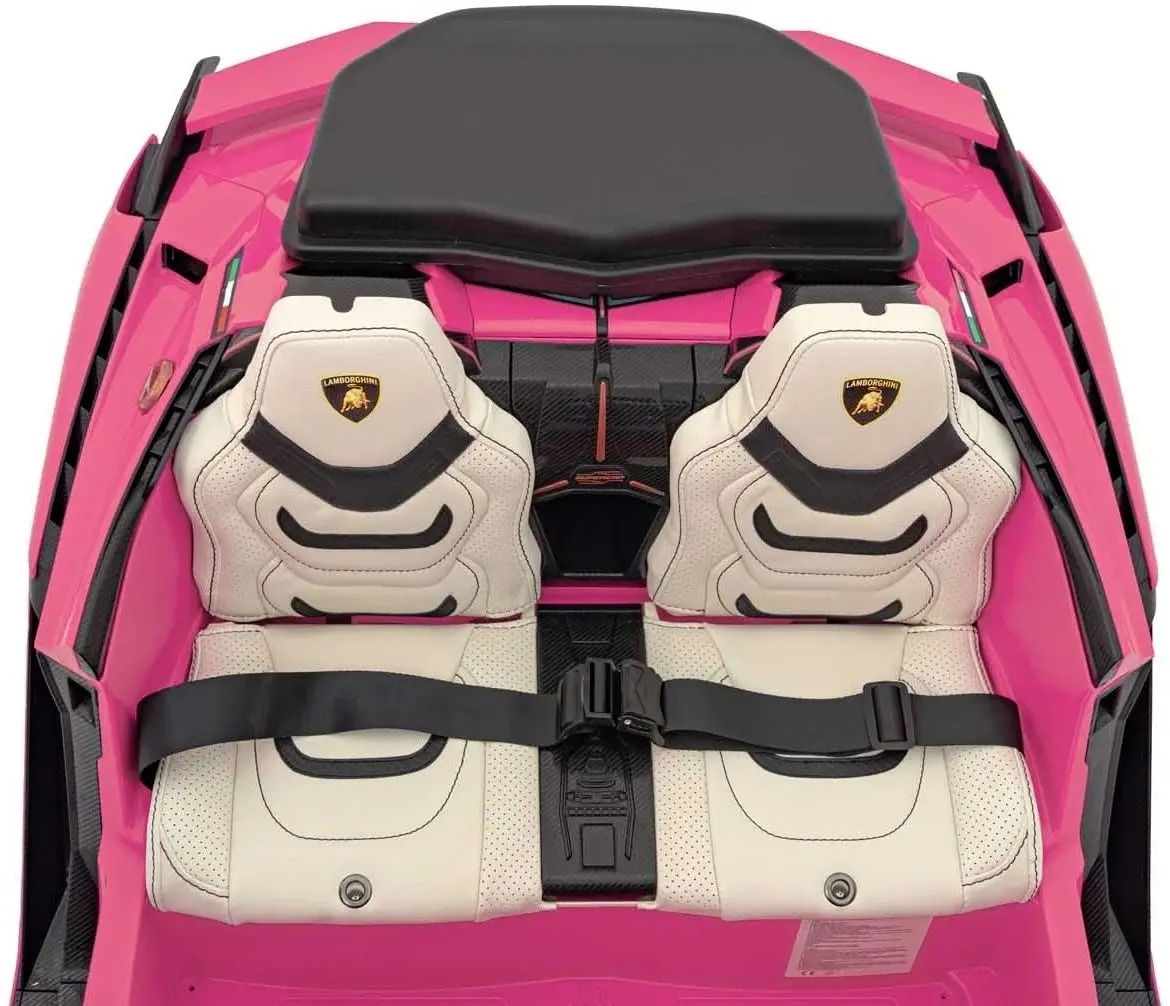Masinuta electrica Ramiz Lamborghini Sian (Pink) - 9