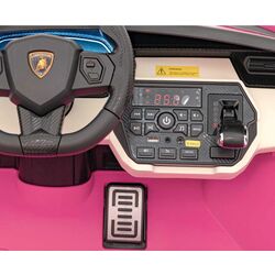 Masinuta electrica Ramiz Lamborghini Sian (Pink) Thumb