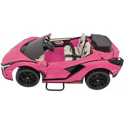 Masinuta electrica Ramiz Lamborghini Sian (Pink) Thumb