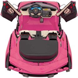 Masinuta electrica Ramiz Lamborghini Sian (Pink) Thumb