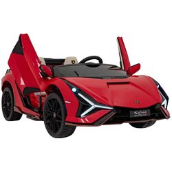 Masinuta electrica Ramiz Lamborghini Sian (Red) Thumb