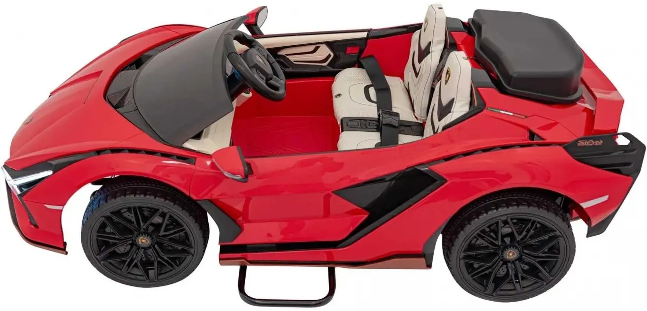 Masinuta electrica Ramiz Lamborghini Sian (Red) - 23