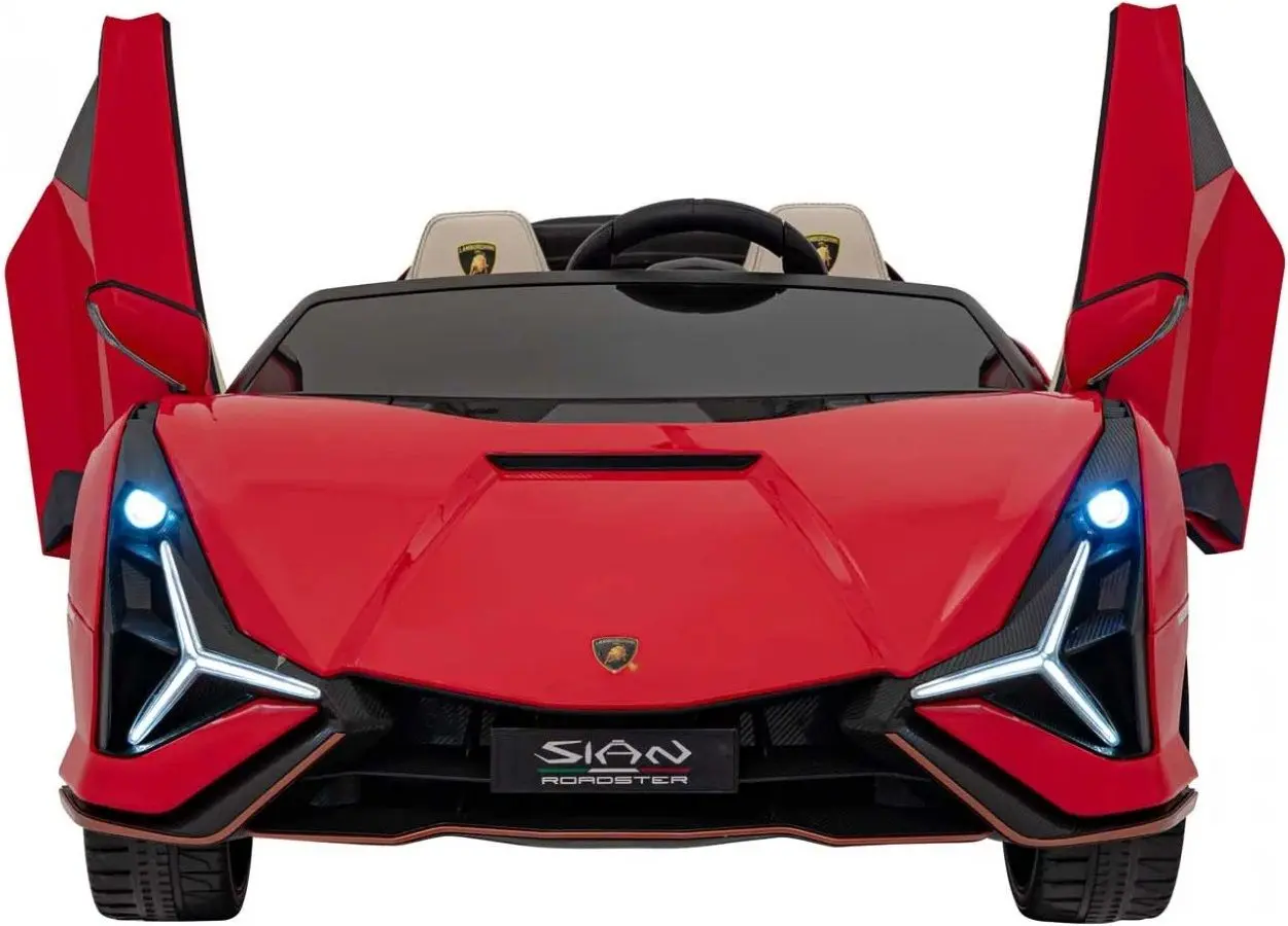 Masinuta electrica Ramiz Lamborghini Sian (Red) - 22