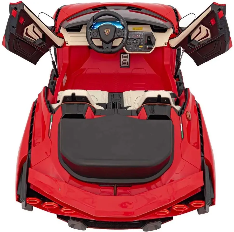 Masinuta electrica Ramiz Lamborghini Sian (Red) - 20