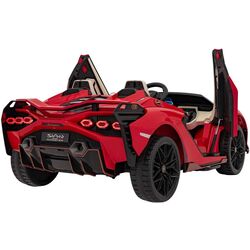 Masinuta electrica Ramiz Lamborghini Sian (Red) Thumb