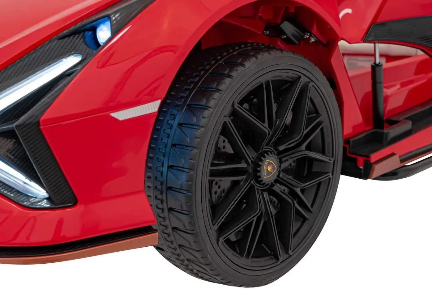 Masinuta electrica Ramiz Lamborghini Sian (Red) - 14