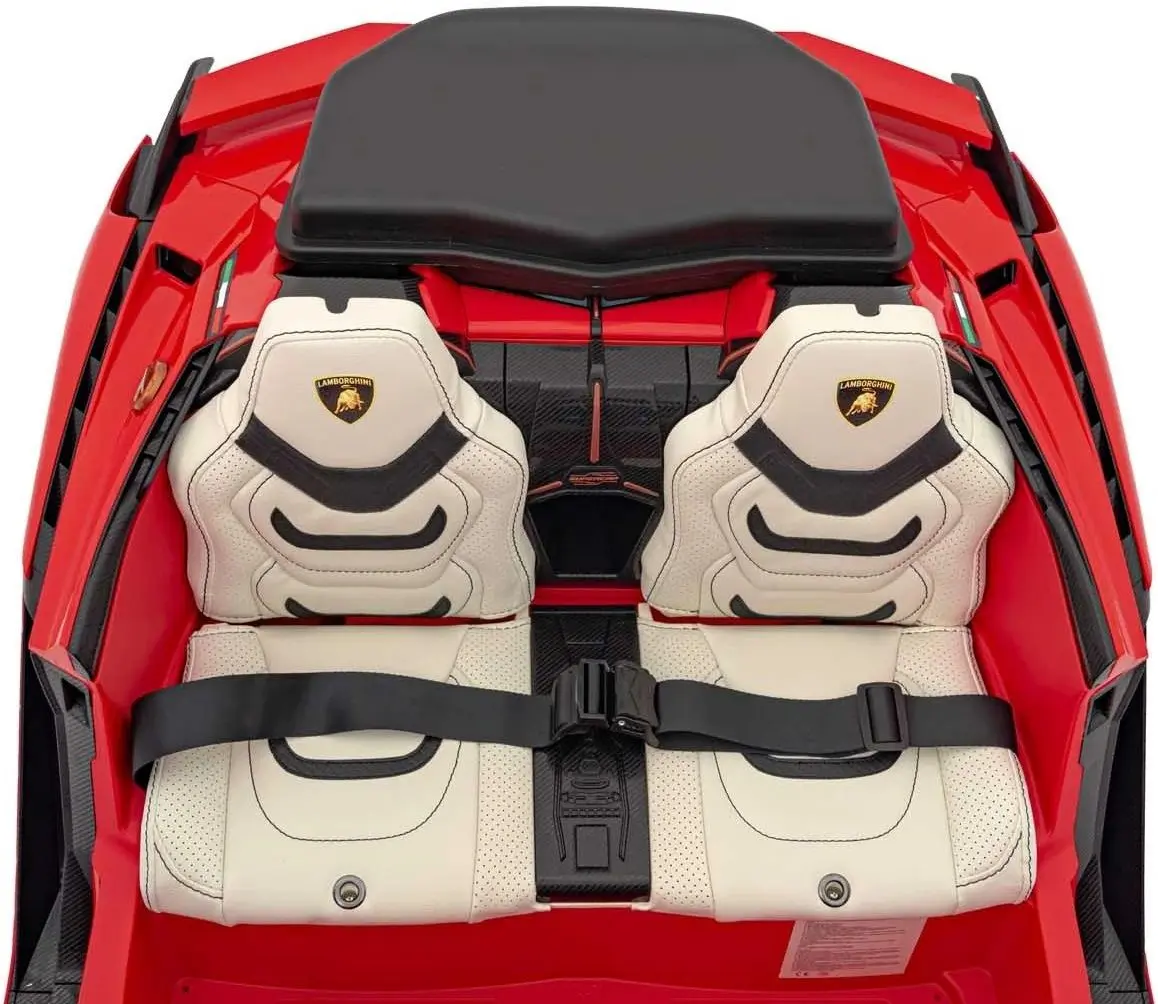 Masinuta electrica Ramiz Lamborghini Sian (Red) - 10