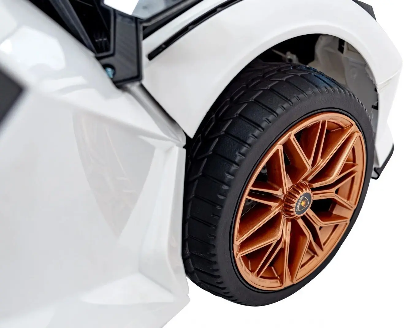 Masinuta electrica Ramiz Lamborghini Sian (White)