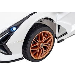 Masinuta electrica Ramiz Lamborghini Sian (White) Thumb