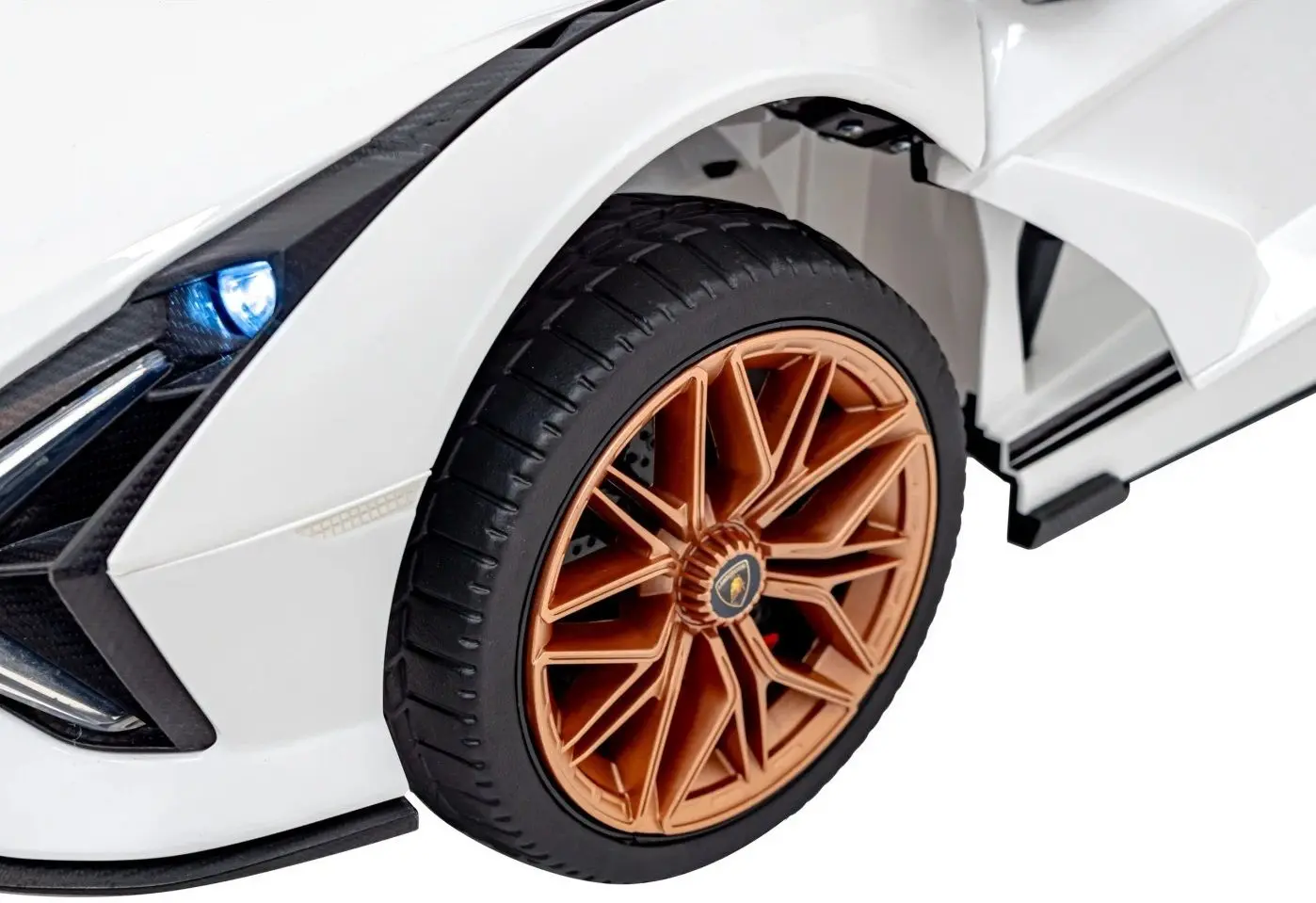 Masinuta electrica Ramiz Lamborghini Sian (White)