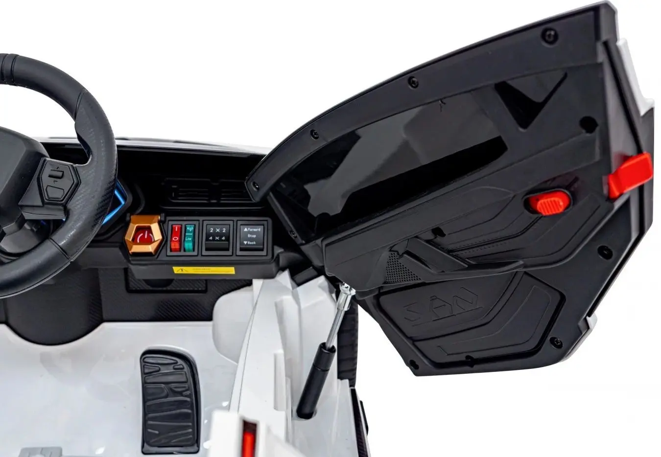 Masinuta electrica Ramiz Lamborghini Sian (White)