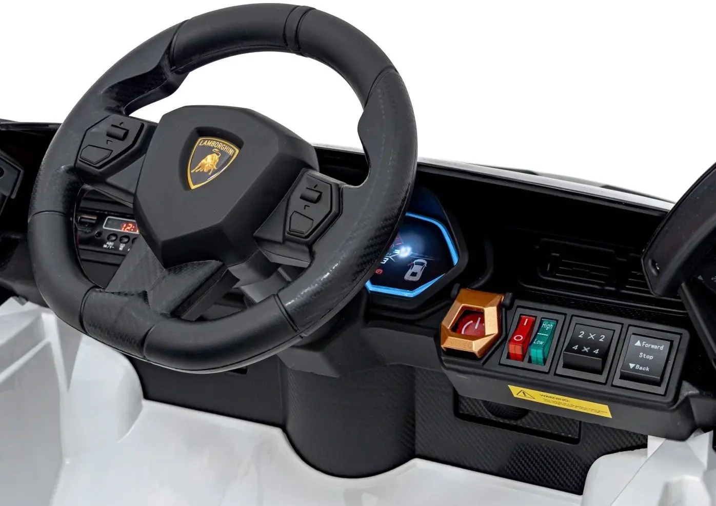 Masinuta electrica Ramiz Lamborghini Sian (White)