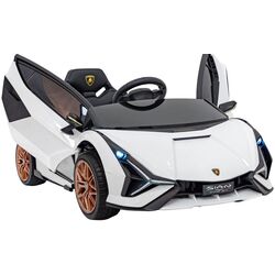 Masinuta electrica Ramiz Lamborghini Sian (White) Thumb