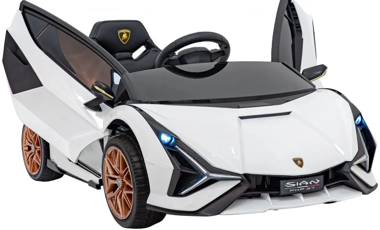 Masinuta electrica Ramiz Lamborghini Sian (White)