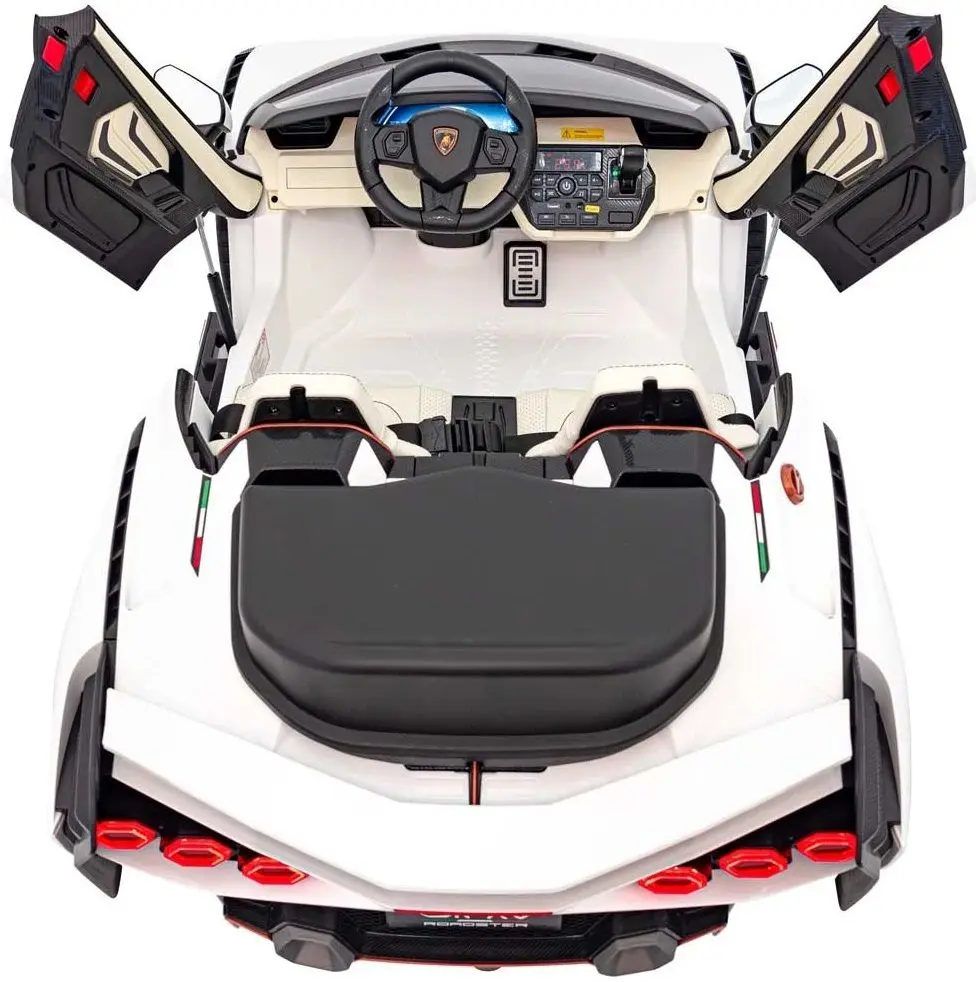 Masinuta electrica Ramiz Lamborghini Sian (White) - 16