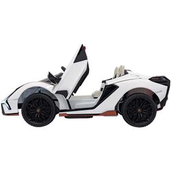 Masinuta electrica Ramiz Lamborghini Sian (White) Thumb