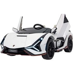 Masinuta electrica Ramiz Lamborghini Sian (White)