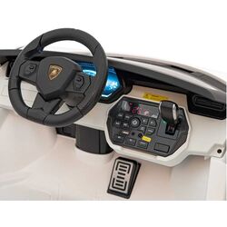 Masinuta electrica Ramiz Lamborghini Sian (White) Thumb