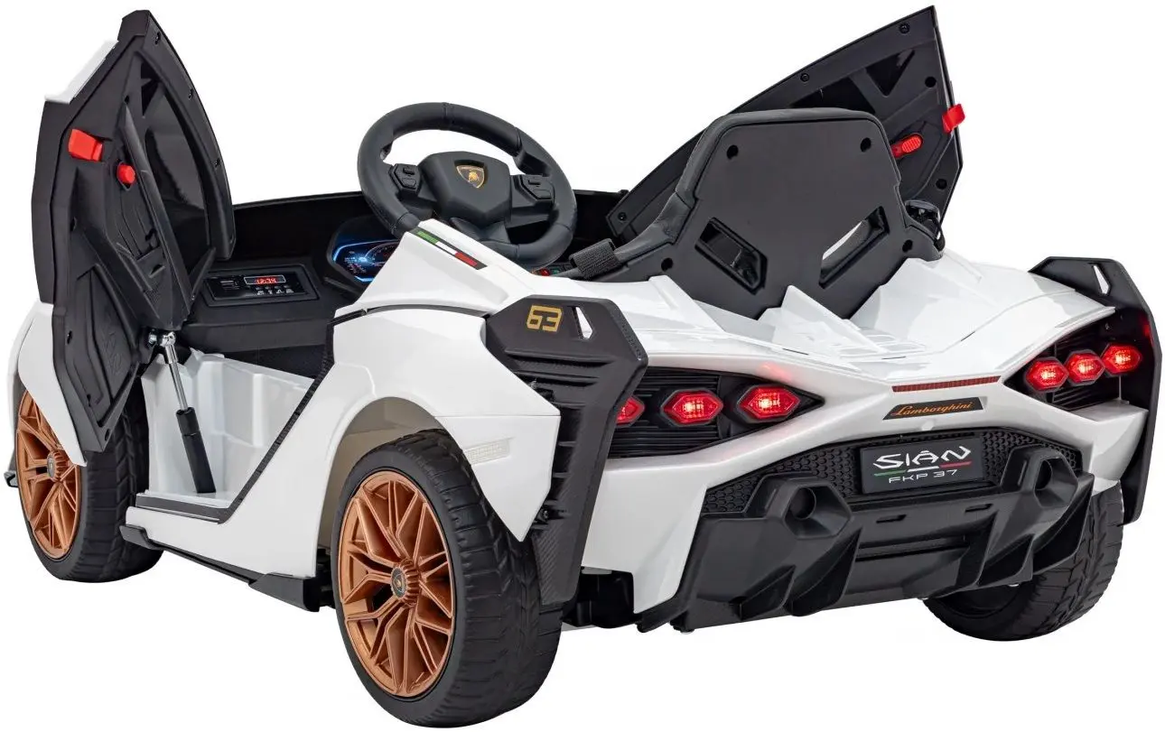 Masinuta electrica Ramiz Lamborghini Sian (White)