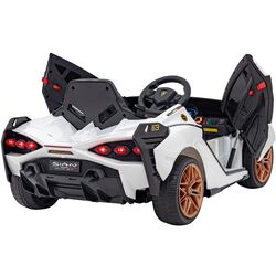 Masinuta electrica Ramiz Lamborghini Sian (White) Thumb