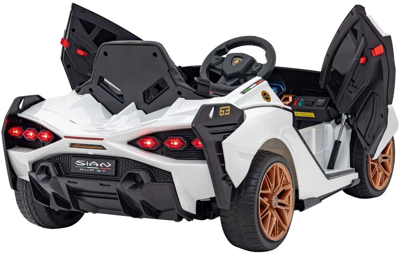 Masinuta electrica Ramiz Lamborghini Sian (White)