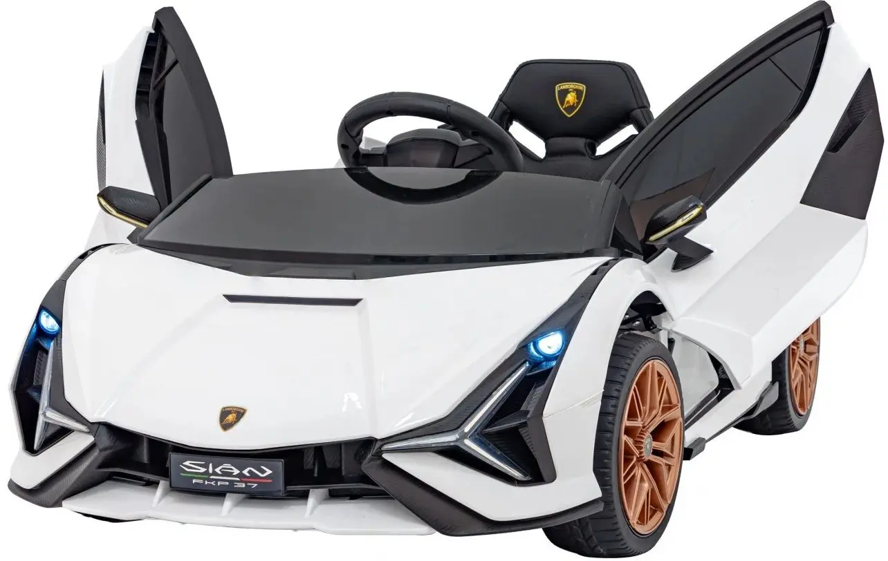 Masinuta electrica Ramiz Lamborghini Sian (White)