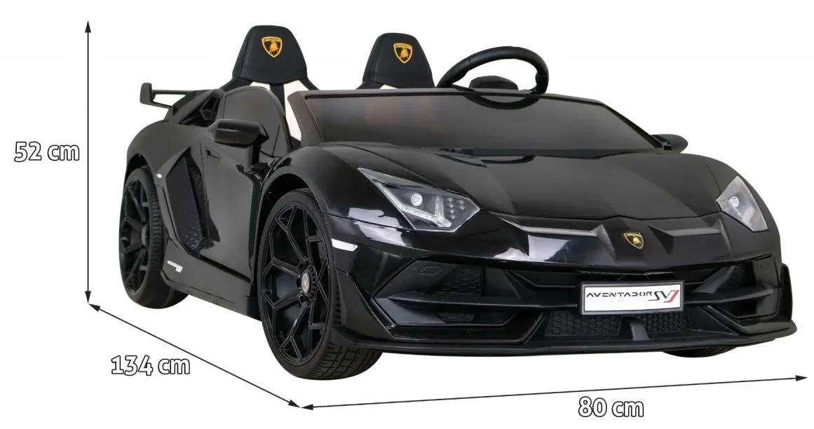 Masinuta electrica Ramiz Lamborghini SVJ Drift (Black)